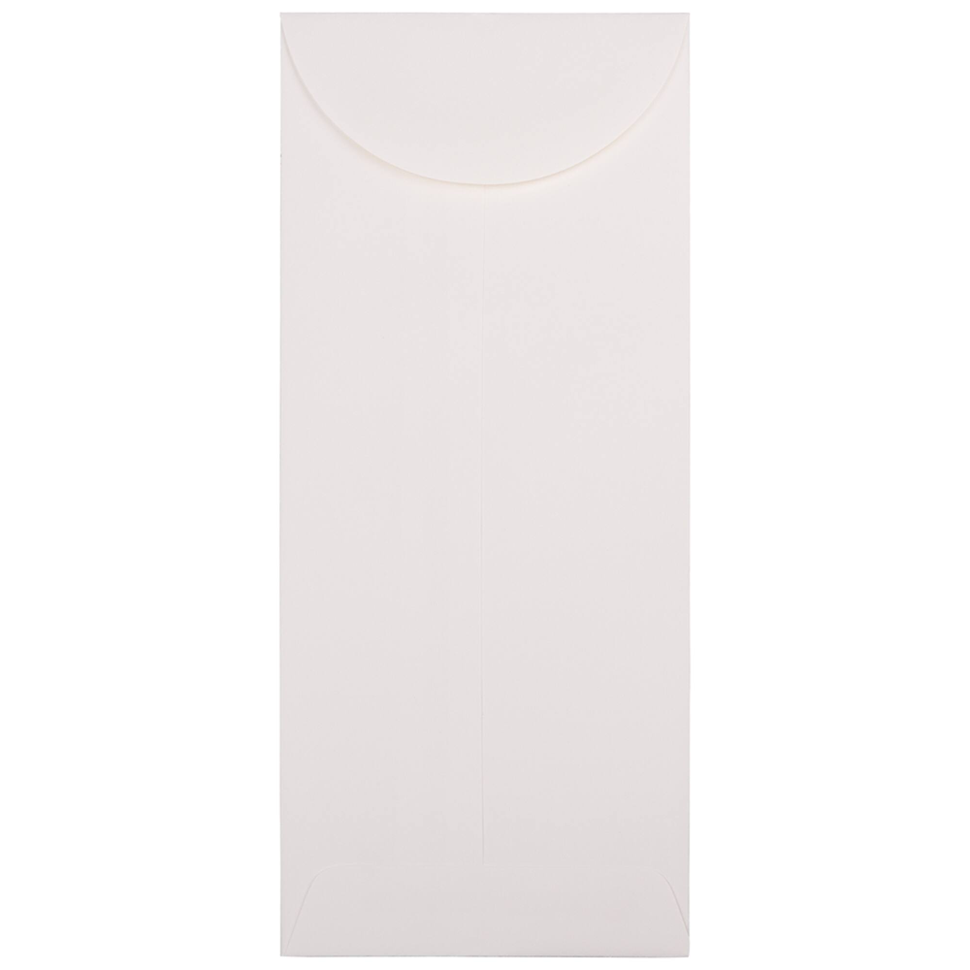 JAM Paper #11 Strathmore Bright White Wove Policy Business Envelopes, 25ct.